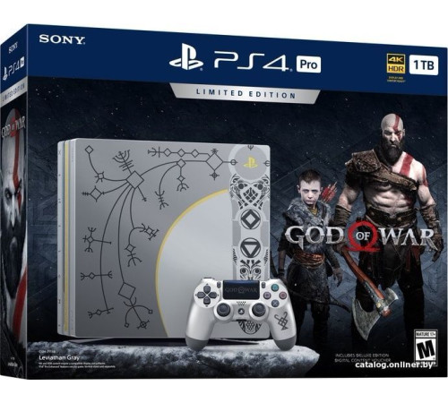 PS4 Sony PlayStation 4 Pro 1TB Limited Edition God of War