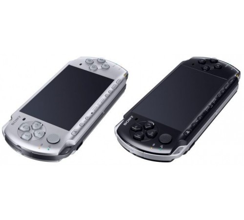 PSP Sony, PSP 3000 - 3008 Slim Lite Piano Black карта памяти 8 GB (игры), Прошита