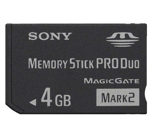 PSP Memory Stick Pro Duo Sony 4Gb Mark 2