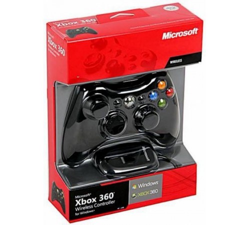 Xbox 360 Геймпад Microsoft Wireless Controller для Windows и Xbox 360