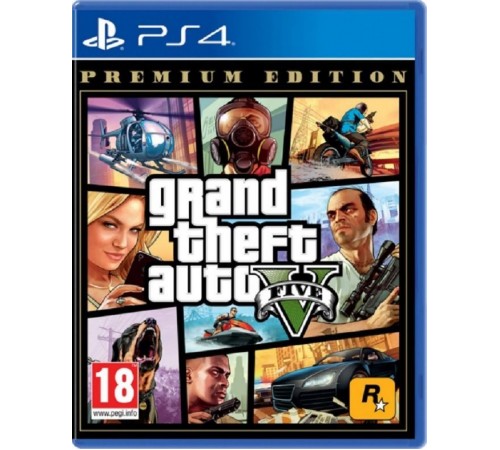 Grand Theft Auto V (GTA 5 PS4, Русская версия)