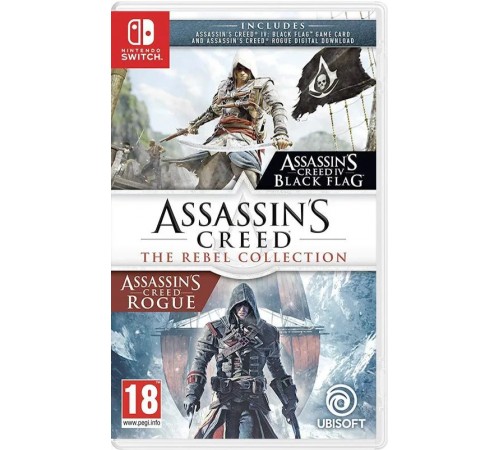 Популярная игра Assassins Creed Мятежники Коллекция (Nintendo Switch)