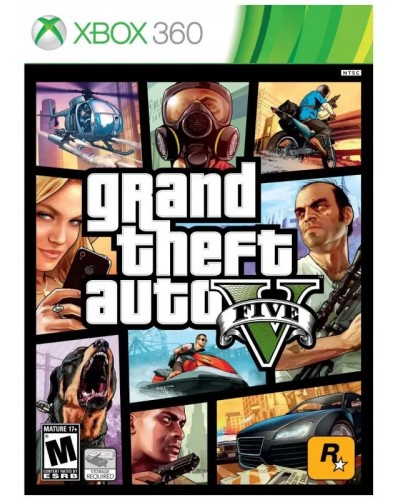 GTA 5 Xbox 360 Grand Theft Auto 5 (Русская версия)