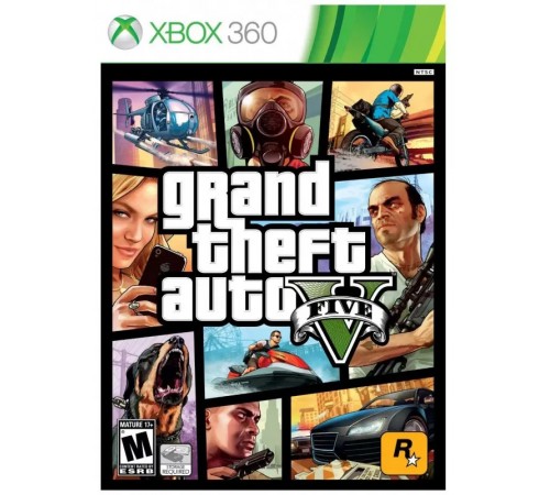 GTA 5 Xbox 360 Grand Theft Auto 5 (Русская версия)