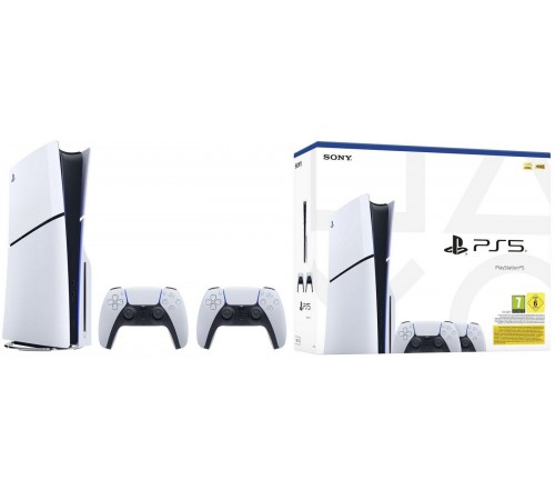 PlayStation 5 Slim (PS5 Slim) + 2 DualSense