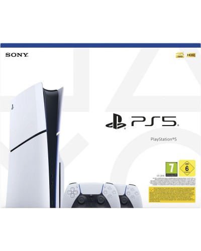 PlayStation 5 Slim (PS5 Slim) + 2 DualSense