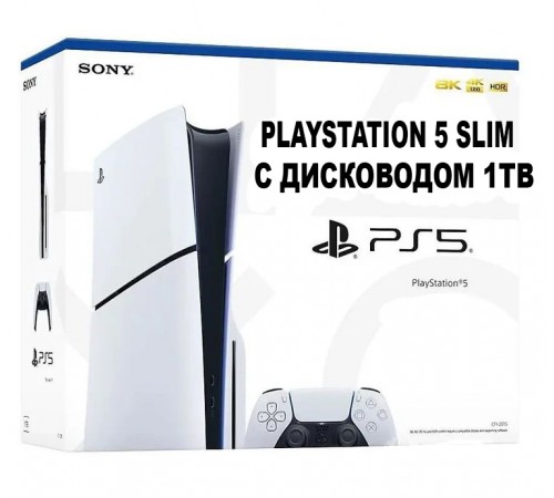 PlayStation 5 Slim с дисководом 1 TB
