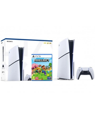 PlayStation 5 (PS5) slim 1TB с игрой Minecraft
