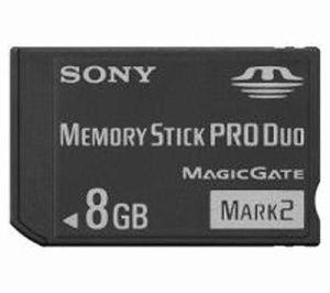 Sony Sony Memory Stick Pro Duo 8Gb Mark 2